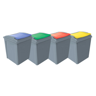 Click to view Eco Waste Recycling Bin 50ltr