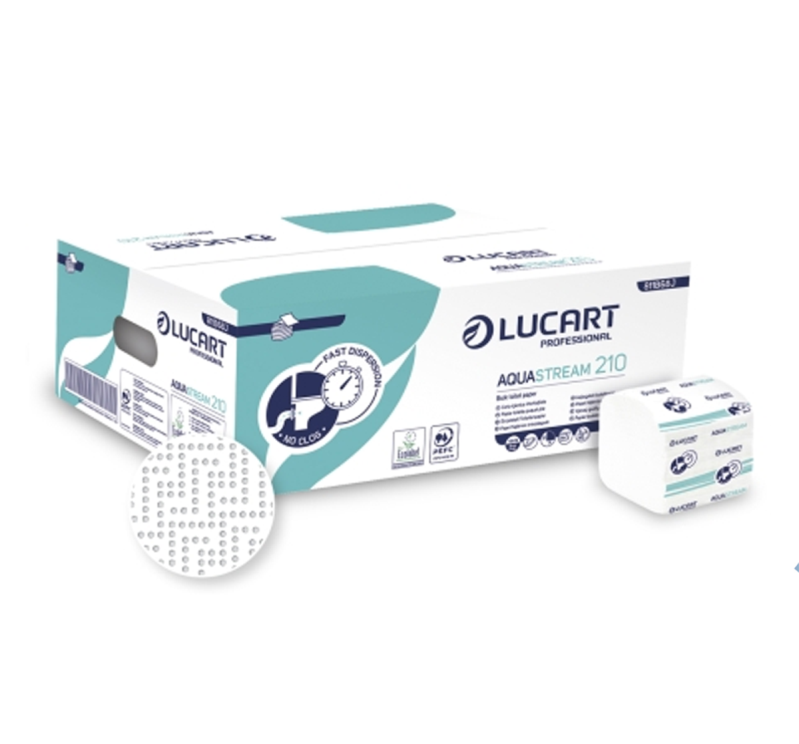 AquaStream Bulk Pack Toilet Tissue