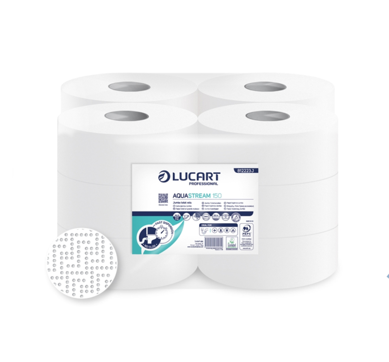 AquaStream Mini Jumbo Toilet Rolls